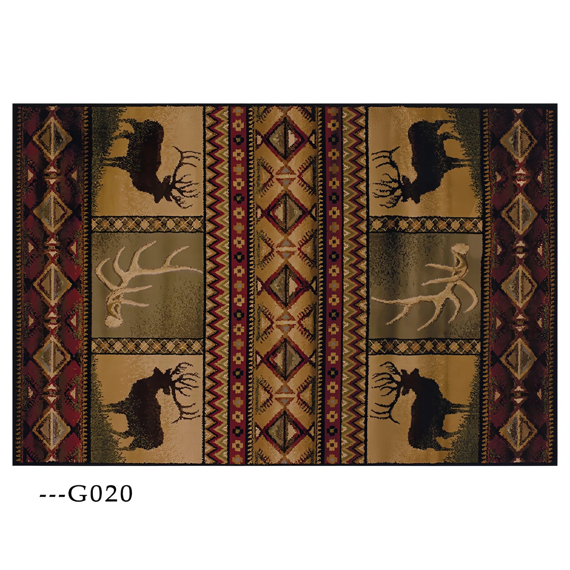 Bear,  Moose,  Deer Carpet