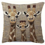 Adorable Three Rabbits Pillowcase