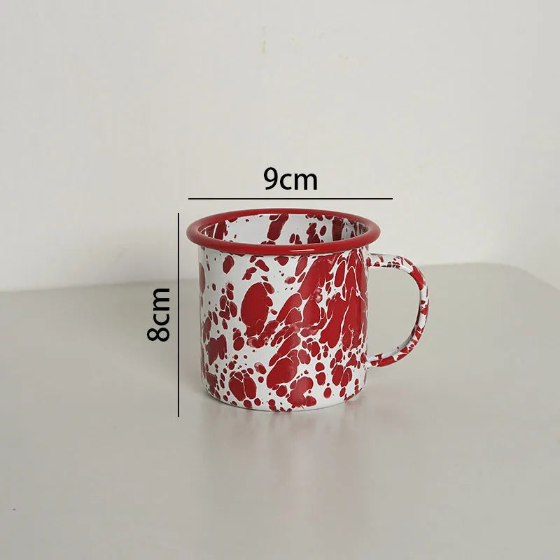 European Enamel Dinner Set