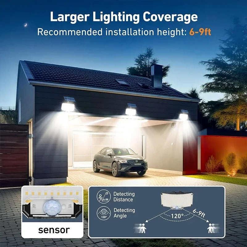 Solar Light Outdoor,  Motion Sensor