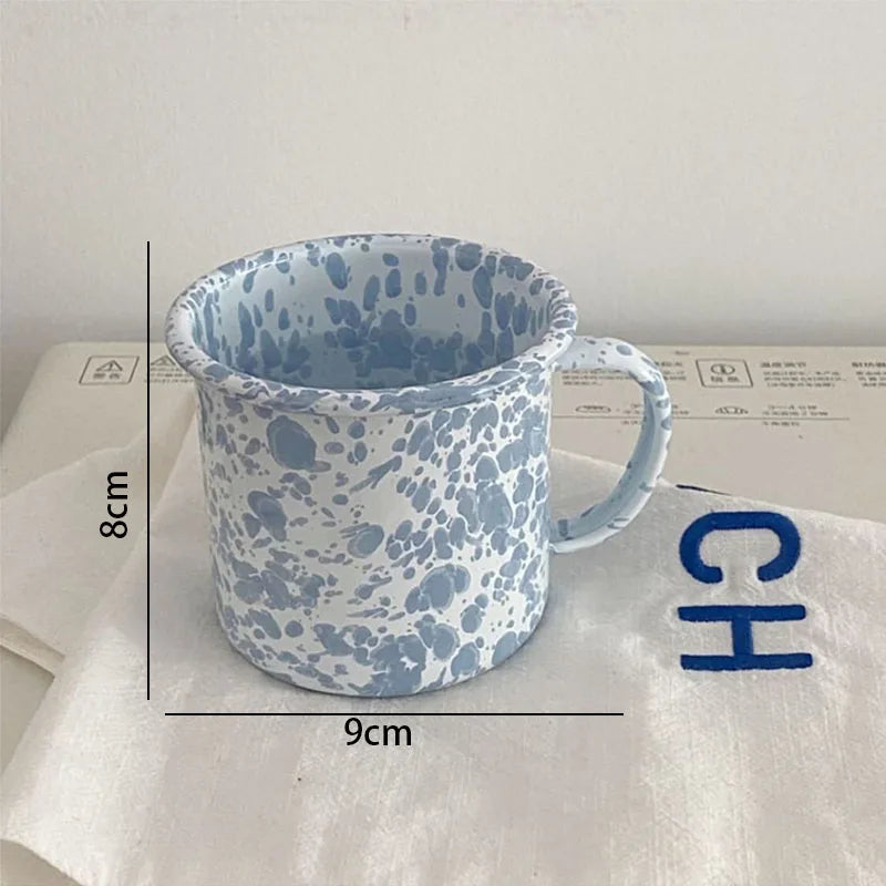 European Enamel Dinner Set
