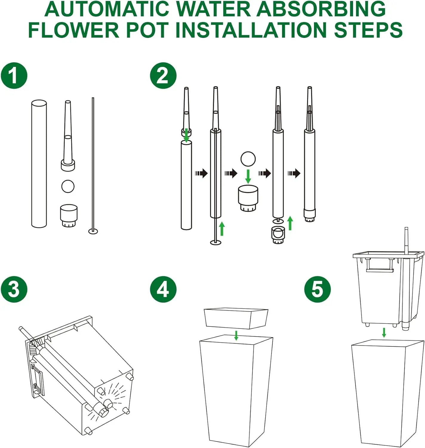2- 22.4 Inch Planter