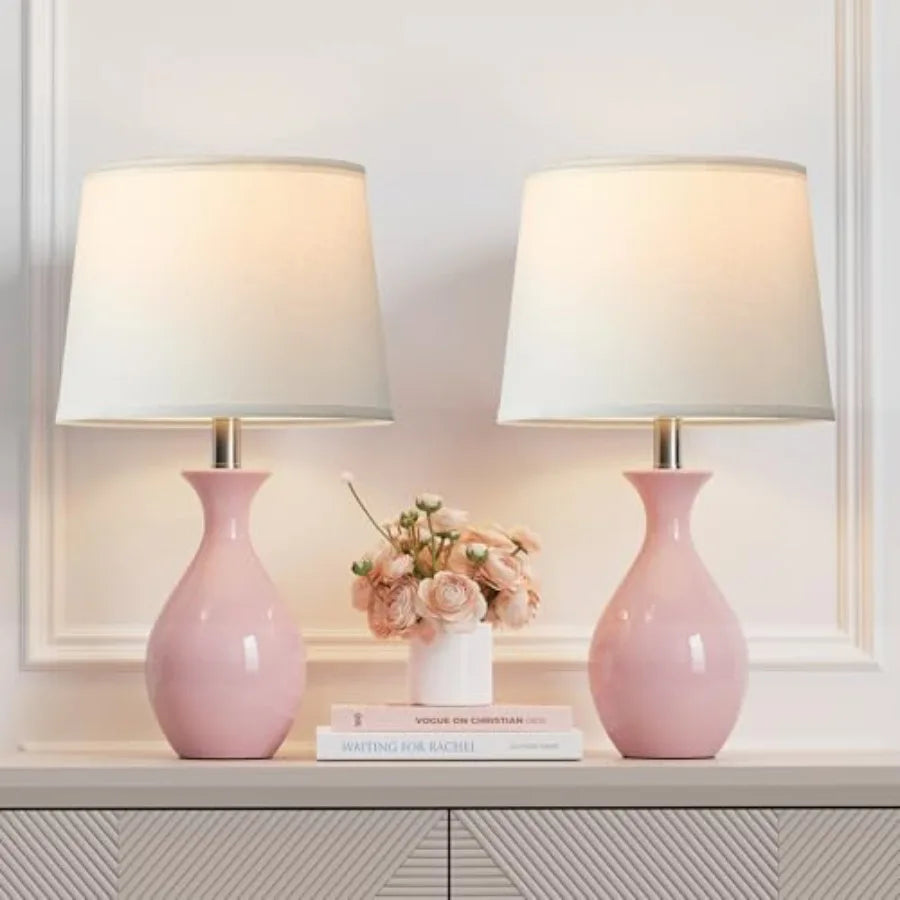 (2) Modern Ceramic Lamps