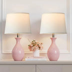 (2) Modern Ceramic Lamps