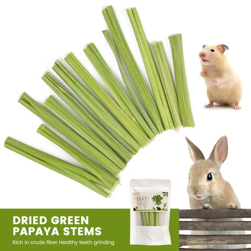 20g Pet Teeth Grinding, Papaya Stem