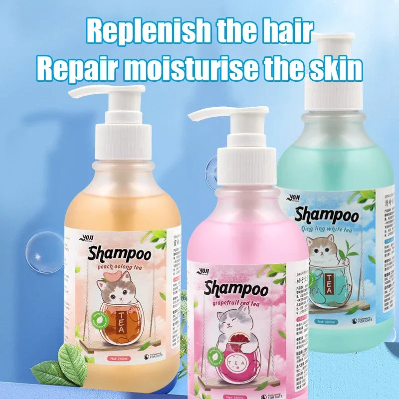 Pet Shower Gel Tea Scent Shampoo