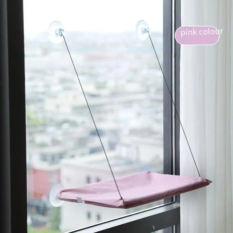 Window Hammock Mounted Securely