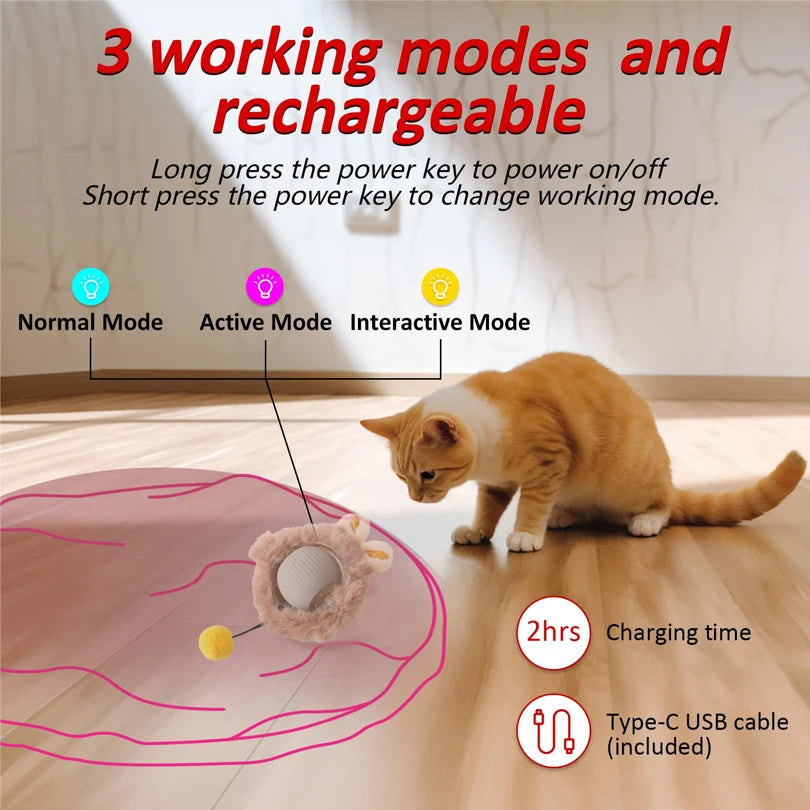 Motion Activated Interactive Cat Toy