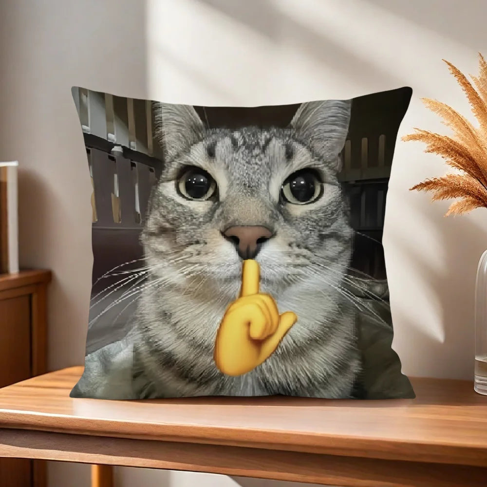 Comfortable Cat Pillow Case