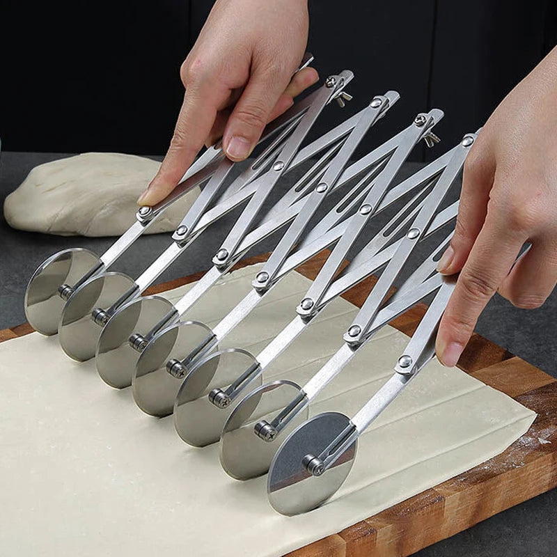 1/3/5/7 Wheels Dough Cutter