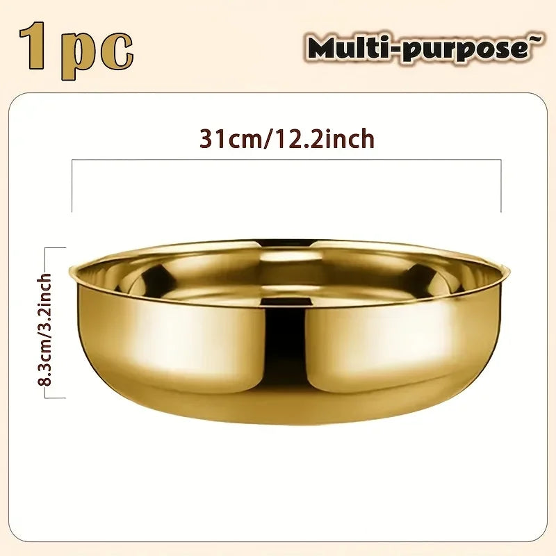 Stainless Steel Large Capacity Bowl