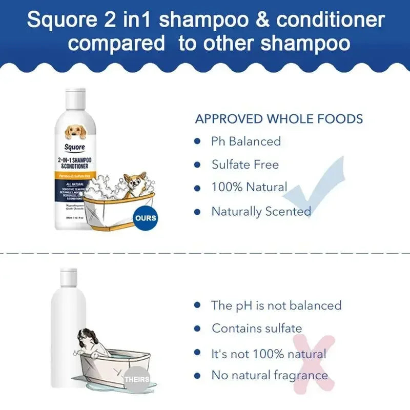 Pet Shampoo And Conditioner