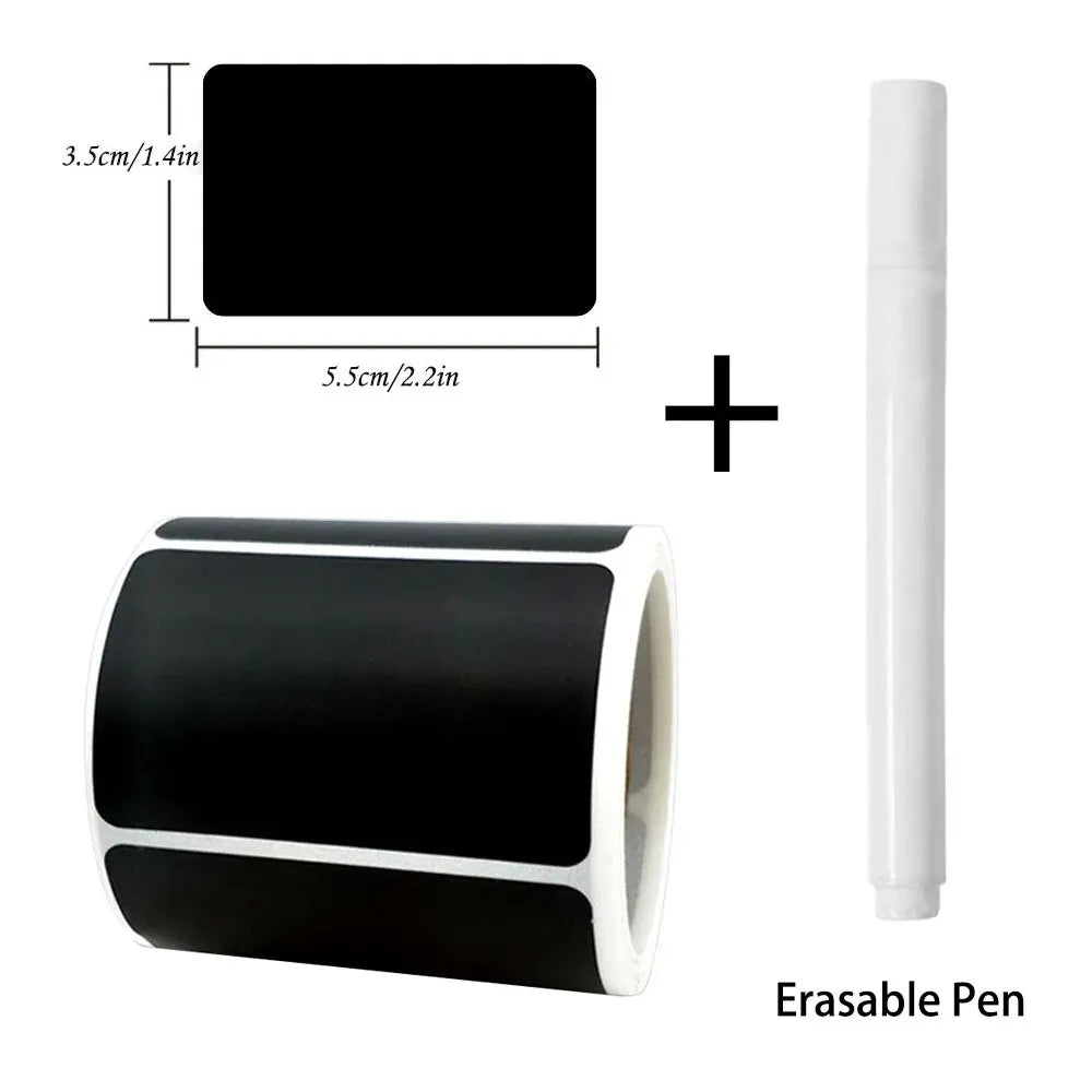 120Pcs  Blackboard , Erasable Pen,  Chalkboard Labels