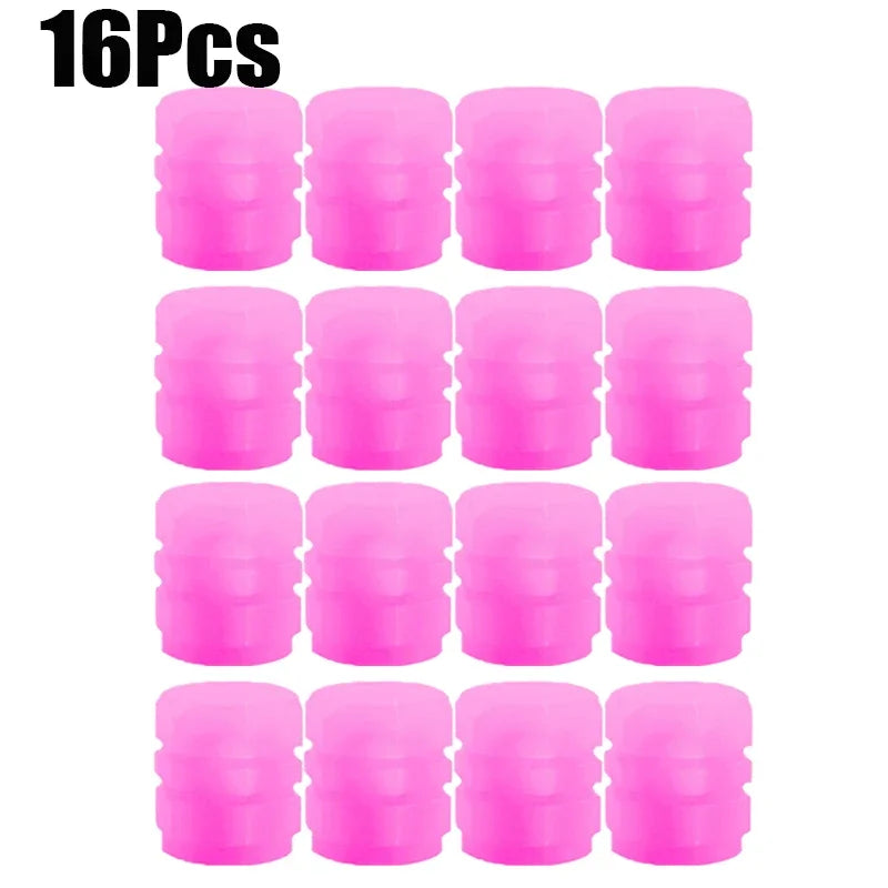 Luminous Fluorescent Car Tire Valve Caps