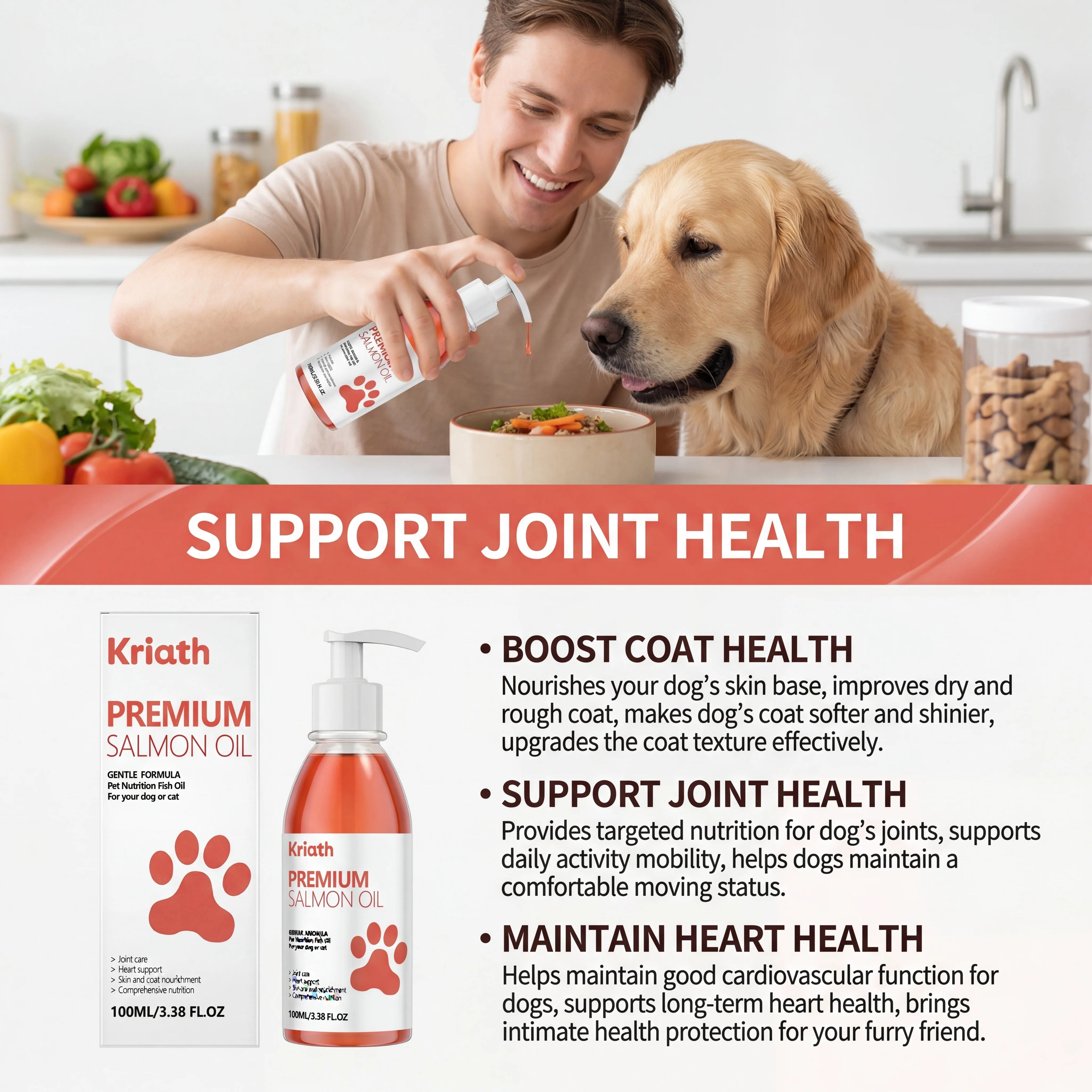Natural Salmon Oil for Pets
