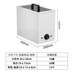Towel heating cabinet