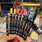 48-Color Acrylic Paint Markers