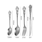 Stainless Steel Tableware Set
