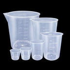 6Pcs/set Plastic Graduated Measuring Cup