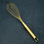 Gold Stainless Steel Whisk