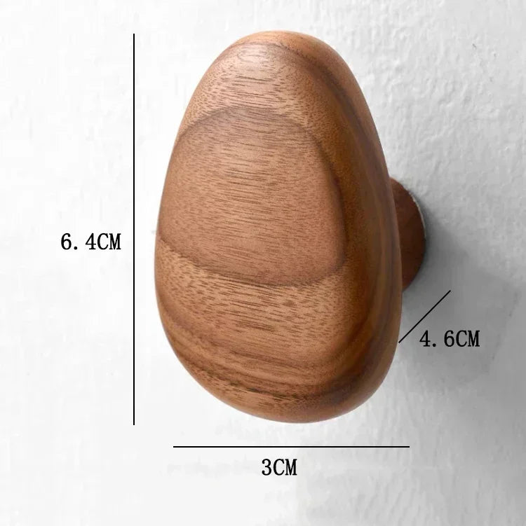 Wood Handle Clothes Hook