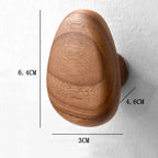 Wood Handle Clothes Hook