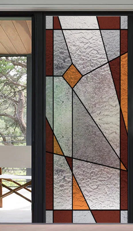 Frosted Stained Glass Window Film