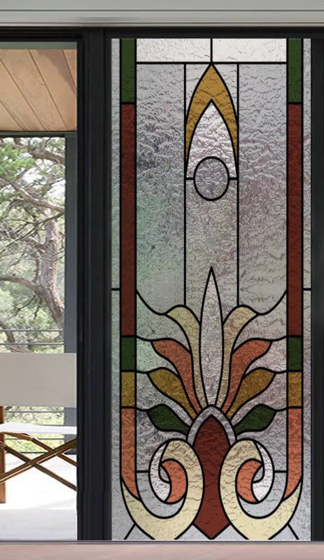 Frosted Stained Glass Window Film