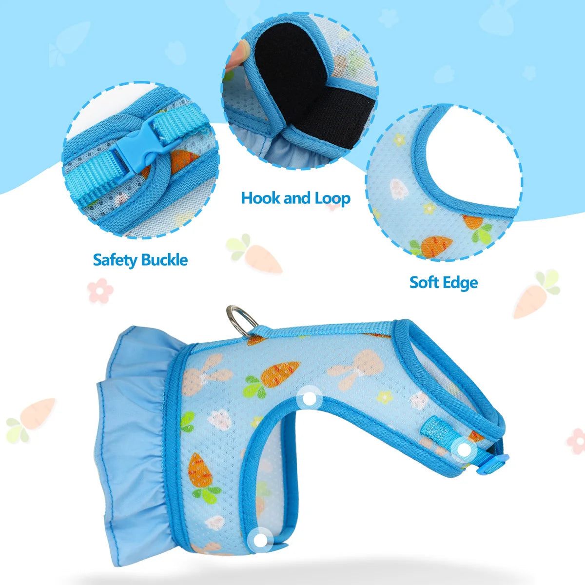 Rabbit Harness with Leash