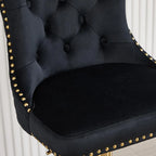 Set of 2 Swivel Chairs with Lion