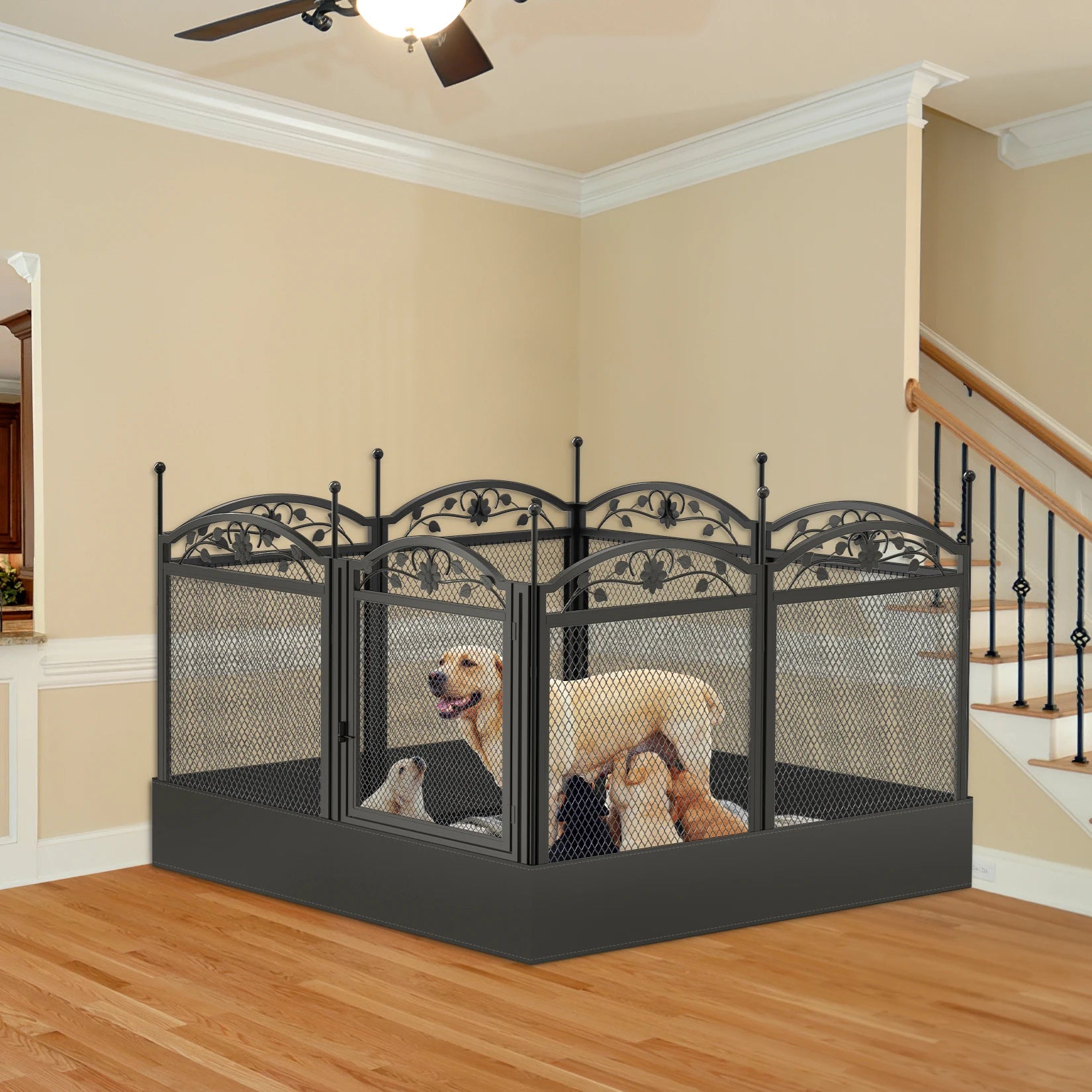 8 Panels Dog Pen