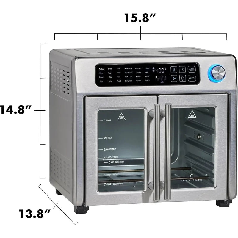 Large French Door Air Fryer