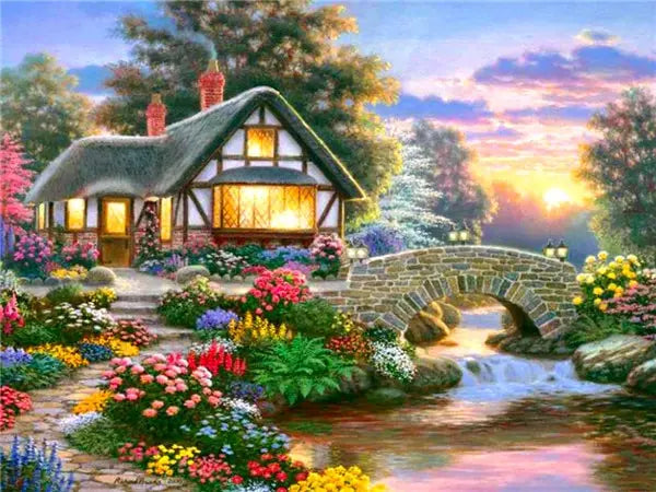 5D DIY Diamond Painting Landscape