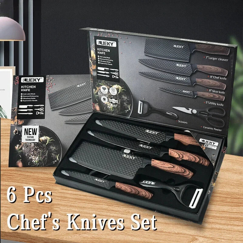 Kitchen Knife Set , 6-Pieces