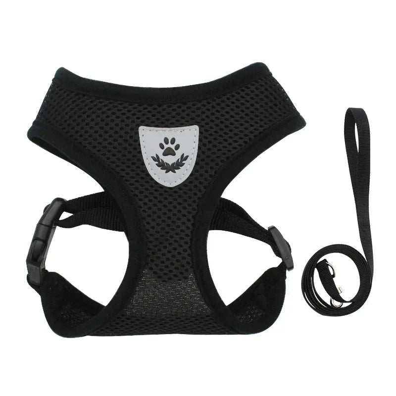 Pet Harness, Lead Leash, Adjustable Vest