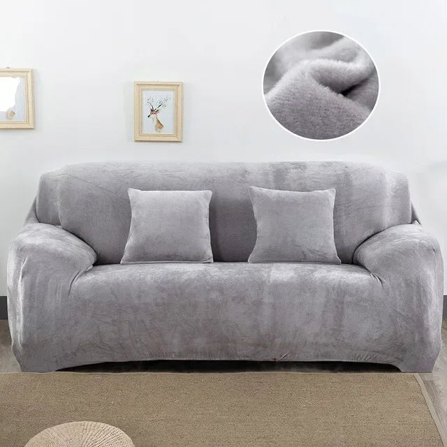 Sofa Covers, Velvet 1Pc Free Pillowcase
