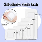 20PCS Sterilized Wound Dressing, Waterproof