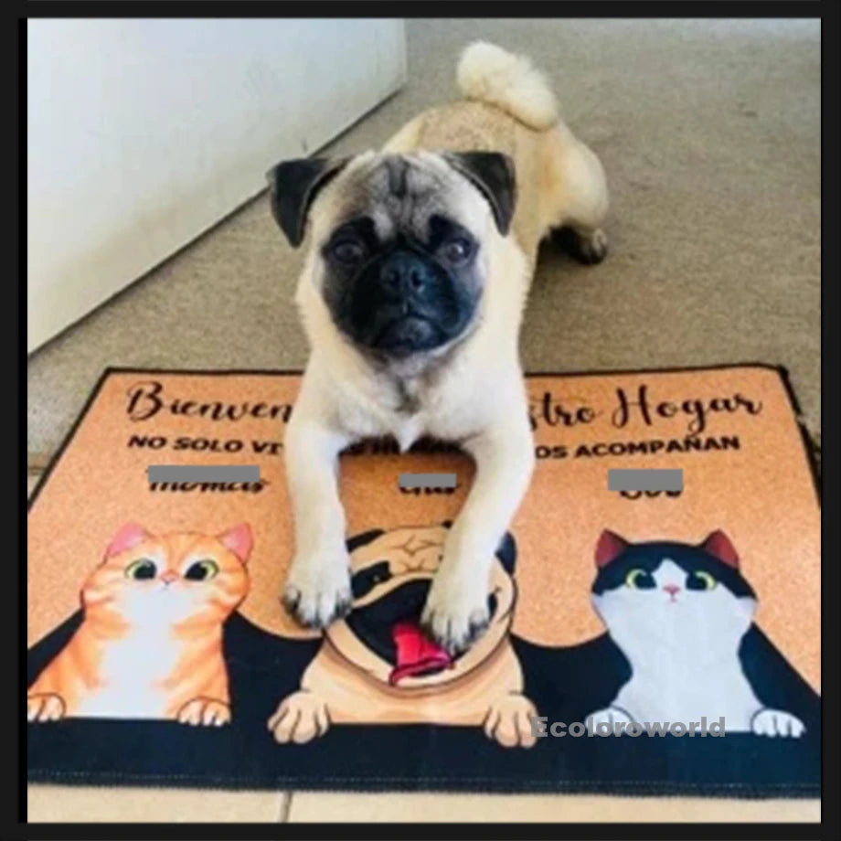 Custom Dog/ Cat Name Doormat