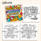 Swearing is CARING Coloring Book