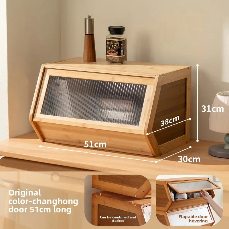 Bucket cabinet, storage can be stacked