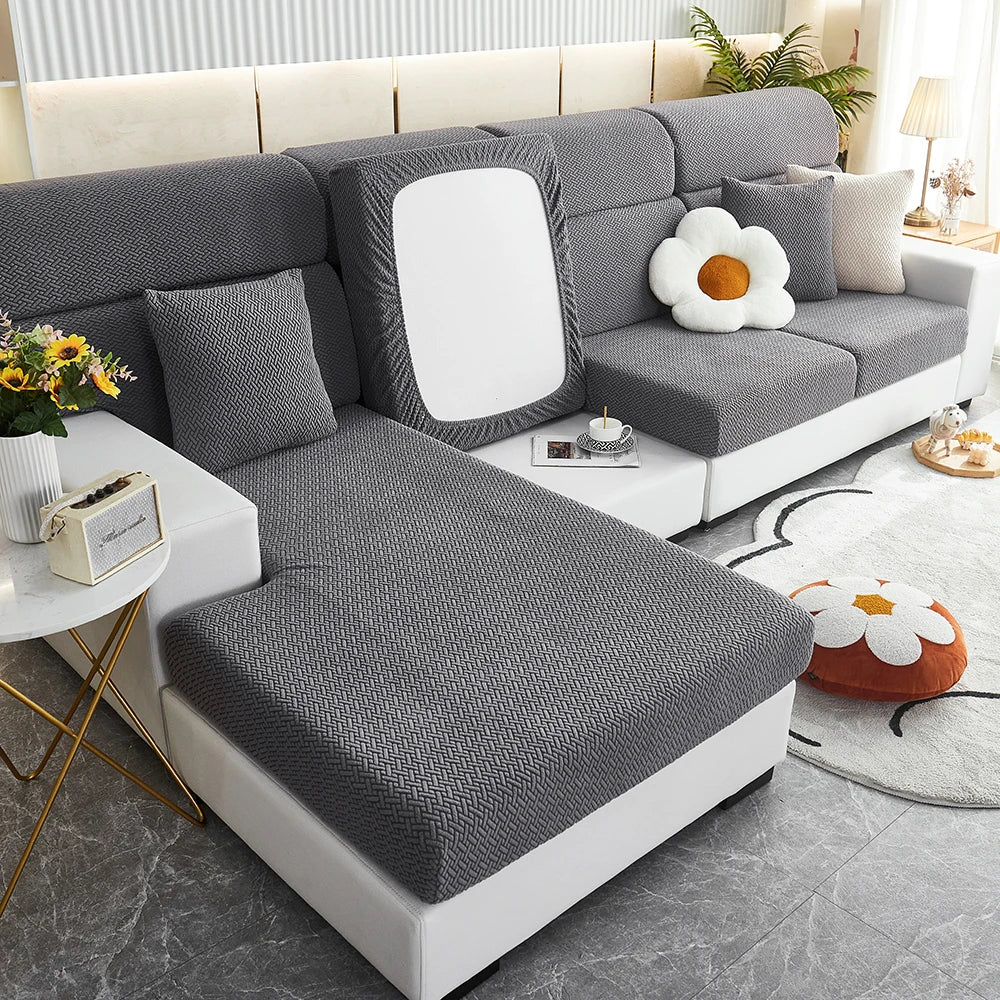 1pc Jacquard Sofa Slipcover