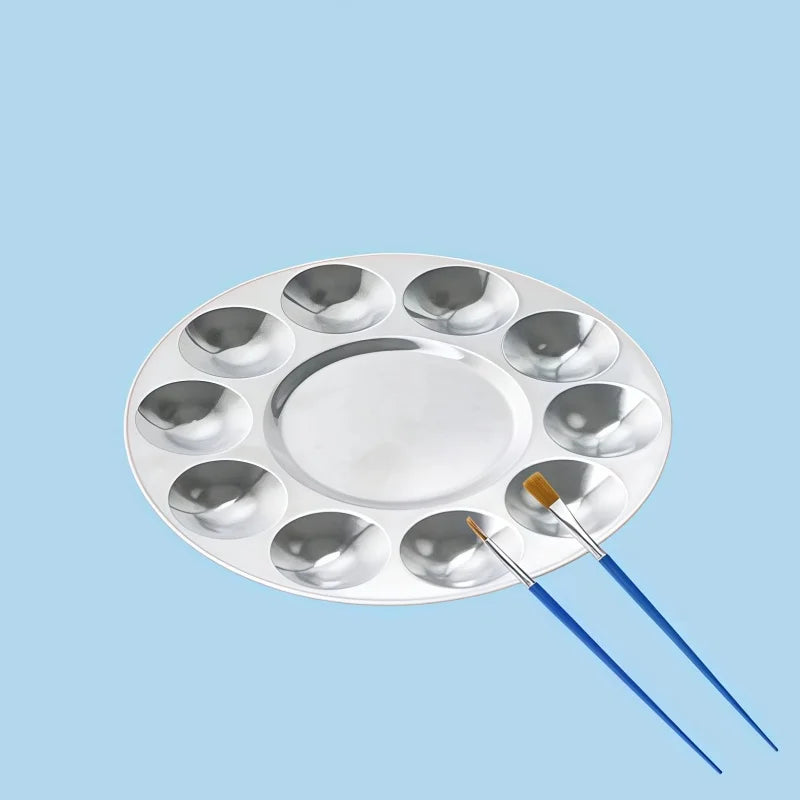 1pc/10pc Aluminum painting palette