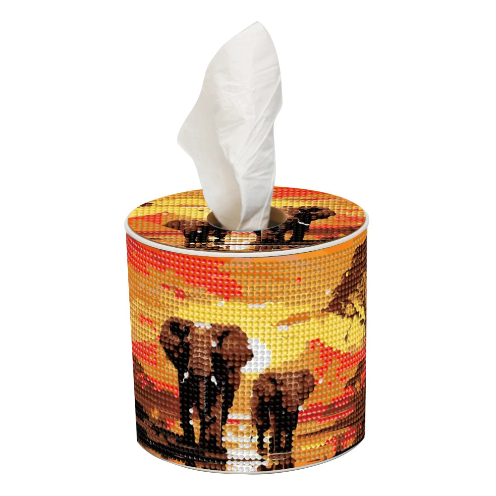 Diamond Painting, Tissue Box