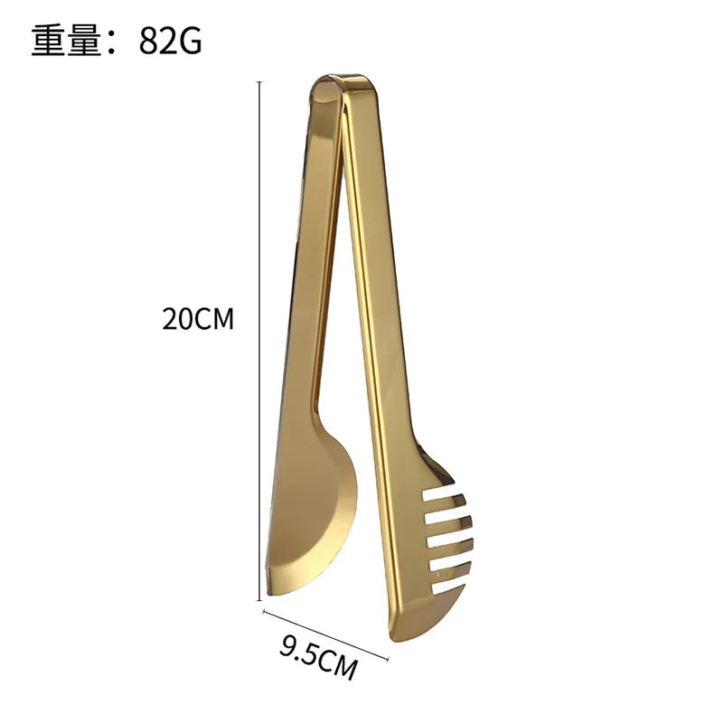 Gold BBQ Tongs