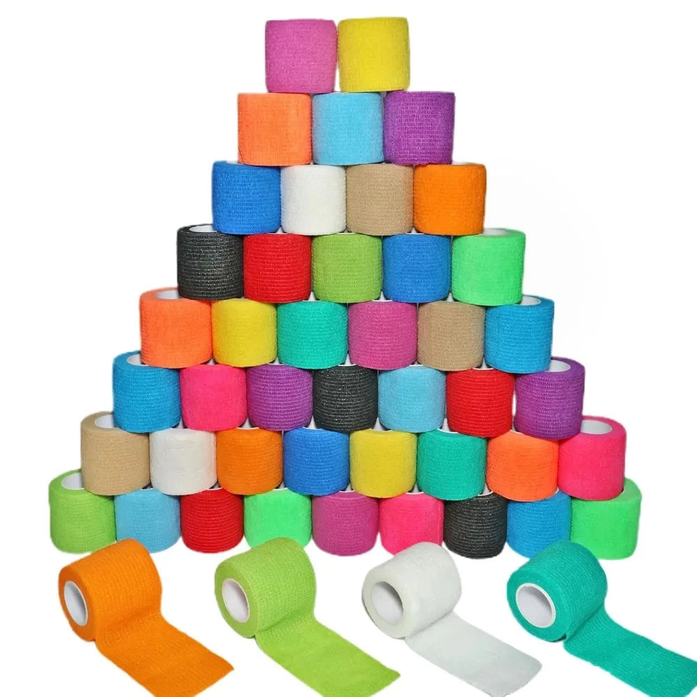 Hot Elastic Bandage, Self Adhesive Tape