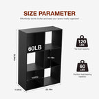 9 Cube Storage Wooden Shelf