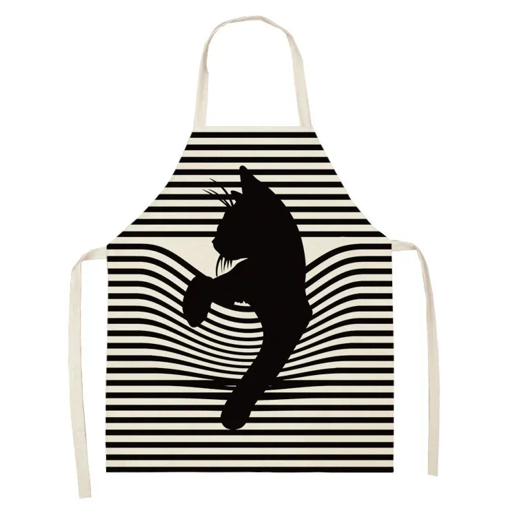 Cartoon Cat Apron