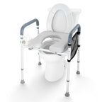 Raised Toilet Seat/ Padded Aluminum Frame