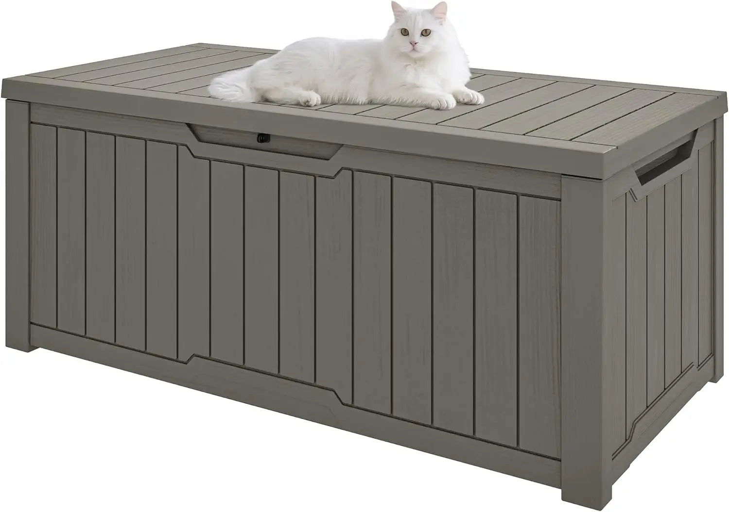 120-Gallon Deck Box, Lockable Lid