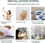 5/10pcs Self Adhesive Tile Stickers